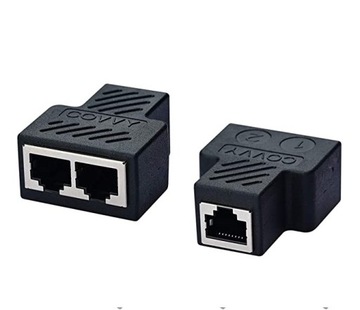 Covvy rozdzielacz sieciowy RJ45 przejściówka 1szt