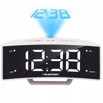 RADIOBUDZIK z PROJEKTOREM ZEGAREK BLAUPUNKT CRP7WH