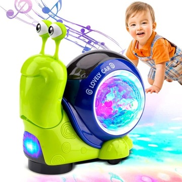 ИНТЕРАКТИВНАЯ ИГРУШКА БЕГУЩАЯ ПОЛЗУЩАЯ УЛИТКА