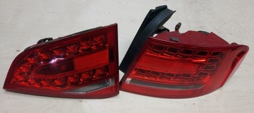 AUDI A4 B8 08-12R KOMPLET SVĚTLO ZADNÍ LEVÝ PRAVÁ LED EU SEDAN