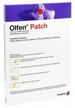 Plastry lecznicze Mepha Olfen Patch 5 sztuk