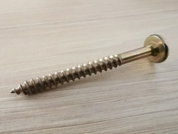 Wkręt do drewna z łbem walcowym z imbusem 6,5x100mm - 1 kg wyprzedaż