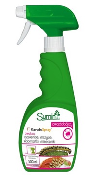 Karate Spray owadobójczy Sumin 500 ml na MSZYCE WCIORNASTKI GĄSIENICE 0,5L