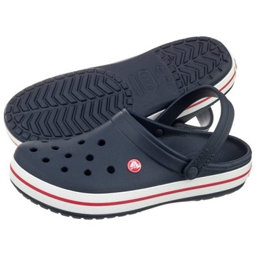 Buty Klapki Crocs Crocband Navy 11016 Granatowe