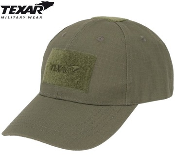 БЕЙСБОЛЬНАЯ КЕПКА TEXAR ВОЕННАЯ, РЕГУЛИРУЕМАЯ НА ЗАВИСКЕ, Оливковая