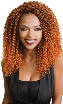 RastAfri Loki Tobago afroloki włosy syntetyczne loczki do wplotu T4/613