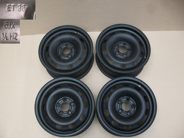 DISK OCELOVÝ VOLKSWAGEN OE 6Q0601027F 6.0" X 14" 5X100