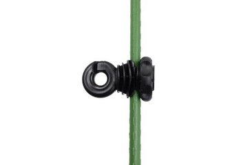 Изолятор круглый с гайкой для изоляторов проводов пастушьего столба POSTS 25 шт.