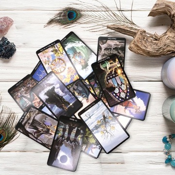 НАБОР КЛАССИЧЕСКИХ КАРТ ТАРО ВЕДЬМЫ ТАРО 78 КАРТ КАРТЫ ТАРО