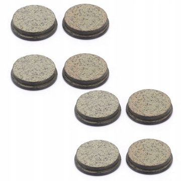 4 ПАРЫ ПОЛУМЕТАЛЛИЧЕСКИХ ТОРМОЗНЫХ КОЛОДОК ДЛЯ ЭЛЕКТРИЧЕСКОГО ГОРНОГО ВЕЛОСИПЕДА BB5 M446