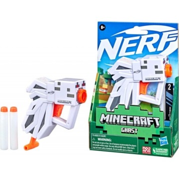 Мини-бластерный пистолет Hasbro Nerf Minecraft GHAST F4421