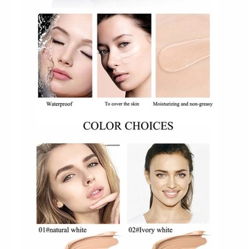 35 мл консилер водостойкая жидкая матовая основа длительного действия