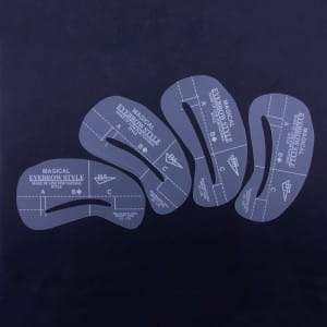 Szablony do brwi - op. 4 szt.
