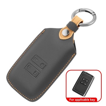 Skórzane etui na klucze zoe do Renault Captur Megane Talisman Espace Clio Z