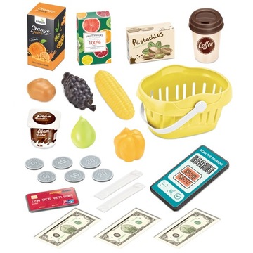 БОЛЬШОЙ РЕГИСТР ДЛЯ ДЕТЕЙ КАЛЬКУЛЯТОР КОРЗИНА ДЕНЕГ MATADI