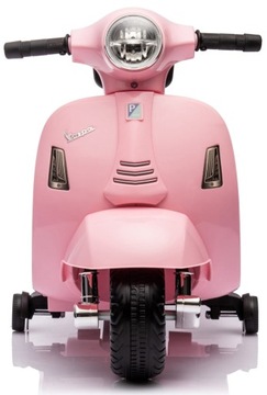 Самокат Vespa аккумуляторный с сиденьем из эко-кожи с прострочкой