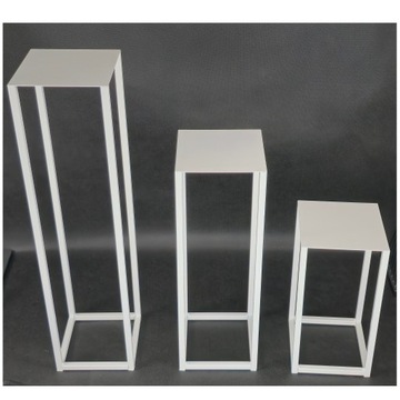 МЕТАЛЛИЧЕСКАЯ ПОДСТАВКА ДЛЯ ЦВЕТОВ 40см ПОДСТАВКА ДЛЯ ЦВЕТОВ РАСТЕНИЙ LOFT СТОЯЩАЯ СТАБИЛЬНАЯ ПРОЧНАЯ