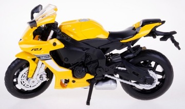 YAMAHA YZF-R1 МЕТАЛЛ МОДЕЛЬ MSZ 1:18 ЖЕЛТЫЙ