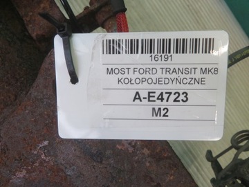 FORD TRANSIT MK8 17R NÁPRAVA DIFER ZADNÍ KOLO JEDNOTLIVÉ