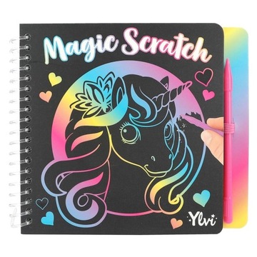 ТОП-МОДЕЛЬ Скретч-карта Magic mini Scratch Unicorn