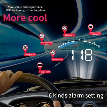 Auto M6S 3.5 Калибр Автомобильный HUD Проекционный дисплей