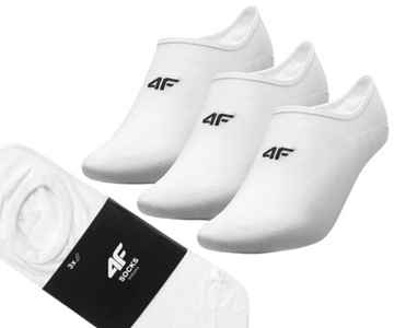 4F skarpety stopki mikrostopki krótkie 3PAK 39-42