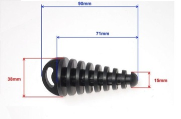 ПРОБКА ГЛУШИТЕЛЯ 2T CROSS ENDURO!