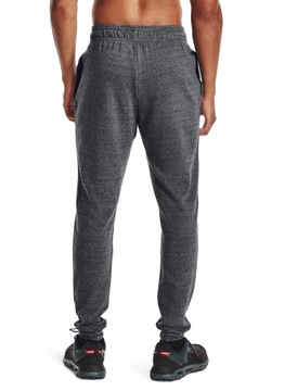 Under Armour spodnie dresowe męskie Rival Fleece Joggers szary rozmiar XXL