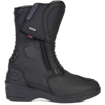 OZONE RAPID HIGH HEEL LADY MATT BLACK МАТОВЫЕ ЧЕРНЫЕ МОТОТУФЛИ 36