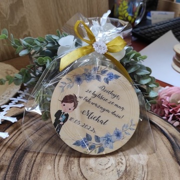 Магнит подарок-спасибо ПРИЧАСТЬЕ 10шт цветной