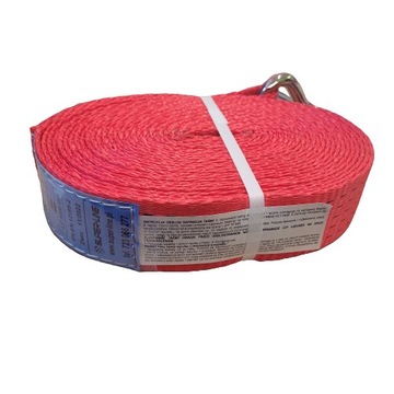 Pas Transportowy 50mm 5T - 24,5m - CZERWONY