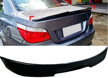SPOJLER LOTKA BMW DLA E60 2003-2010 ALA M4 SPOILER BAGAŻNIKA CZARNY POŁYSK