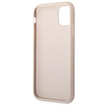 GUHCN61G4GFPI iPhone 11 / Xr 6,1 дюйма розовый/розовый жесткий футляр 4G с металлическим золотистым логотипом