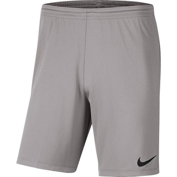L Spodenki dla dzieci Nike Dry Park III NB K szare