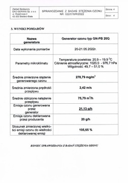 ОЗОНАТОР ОЗОН-ГЕНЕРАТОР ОЧИСТИТЕЛЬ ВОЗДУХА 20г/ч 20000 мг/ч КВАРЦ