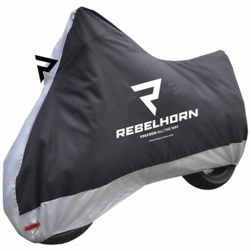 Pokrowiec na Motocykl Wodoodporny Przeciwdeszczowy Rebelhorn Cover II - L