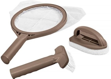 Zestaw do czyszczenia spa basenu szczotka sitko Intex 28004