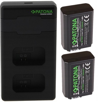2x Akumulator Patona NP-FW50 Premium + ładowarka