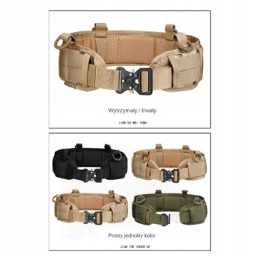 БОЕВОЙ ЗЕЛЕНЫЙ ТАКТИЧЕСКИЙ ВОЕННЫЙ СТРЕЛКОВЫЙ РЕМЕНЬ MOLLE LASER CUT TG-019 QR