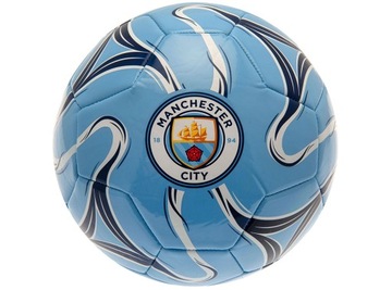 Piłka Manchester City niebieska - licencjonowana