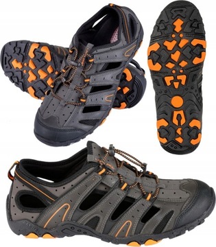 LAHTI PRO SANDAŁY BUTY TREKKINGOWE robocze PU/DZIANINA LEKKIE L30610 r. 40