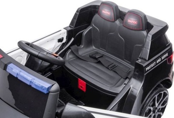 ПОЛИЦЕЙСКАЯ АВТОМОБИЛЬ С АККУМУЛЯТОРОМ 12 В, 2 ДВИГАТЕЛЯ ПО 45 ВТ, ДИСТАНЦИОННОЕ УПРАВЛЕНИЕ