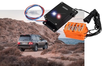 сильный автомобильный отпугиватель куниц + панель высокого напряжения!