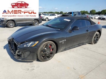 Maserati GranTurismo 2015 Maserati GranTurismo S 2015 4.7l od ubezpieczalni 4.7 Benzyna 454KM