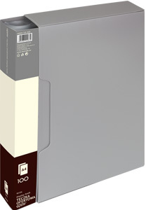 Album ofertowy Grand 9010A A4 100 koszulek szary