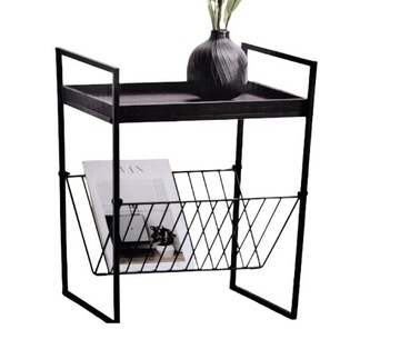 STOLICZEK Z GAZETNIKIEM 47CM Z WYJMOWANYM BLATEM