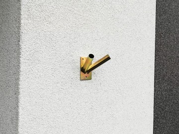 Держатель флага 2-рамочный. фасадный фасад СТАНДАРТ