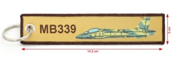 Тканый брелок Aermacchi MB-339 Remove Before Flight