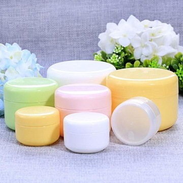 20g Empty Liquid Lotion Filled Container with Plastic Lid 50g Clear-50g