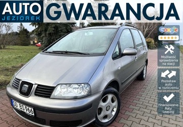 Seat Alhambra I (7MS) Minivan Facelifting 2.0 i 115KM 2005 Seat Alhambra 2.0 Benzyna 7-osobowy 6-biegow Tempomat Klimatronik 2.0